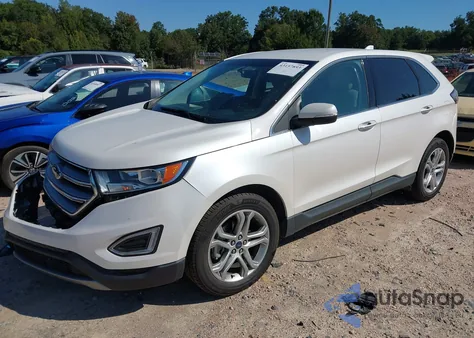 2018 Ford Edge Titanium z USA, uszkodzony, nr VIN 2FMPK3K91JBC24797